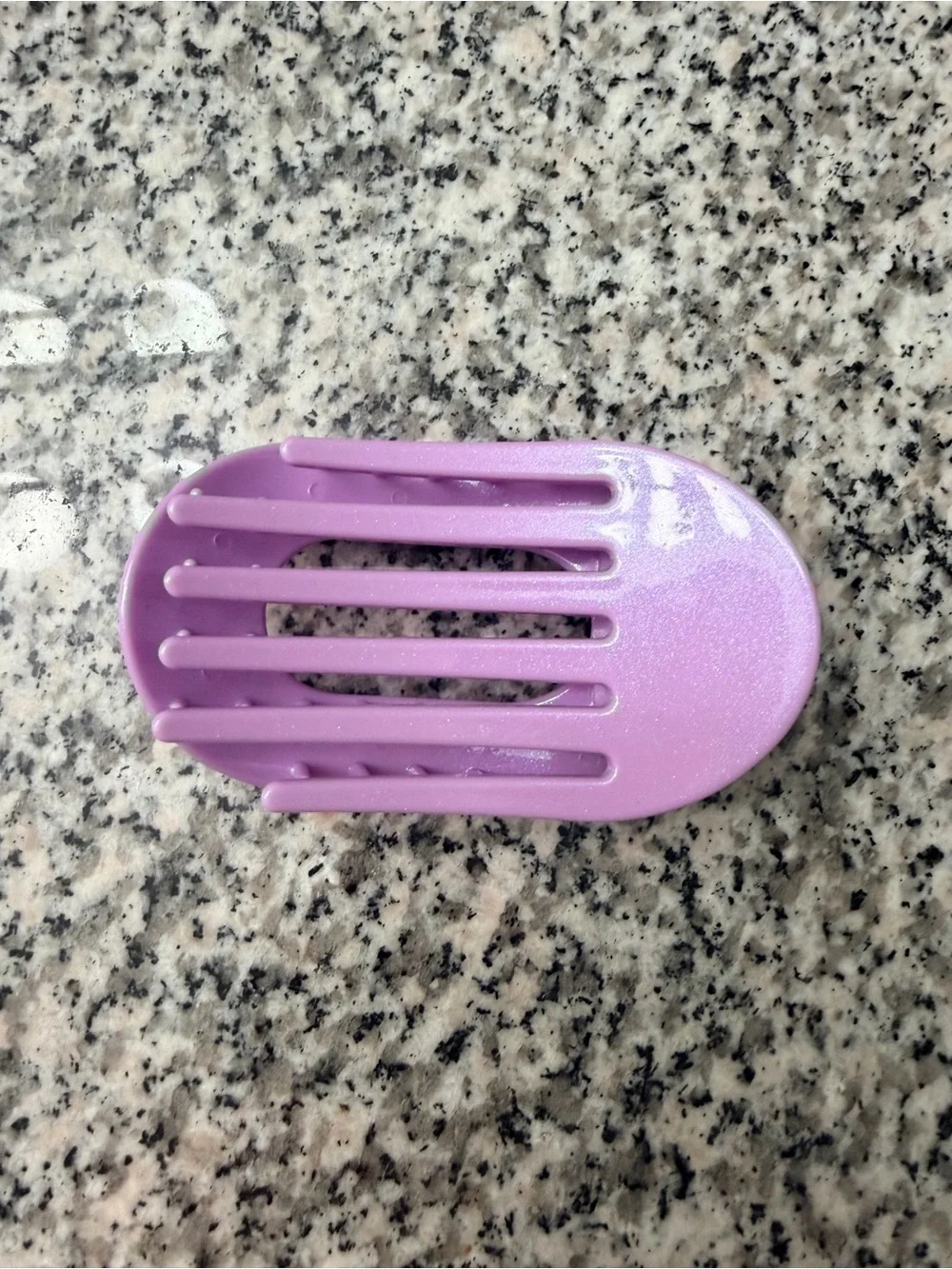 TELETIES Medium Flat Round Hair Clip